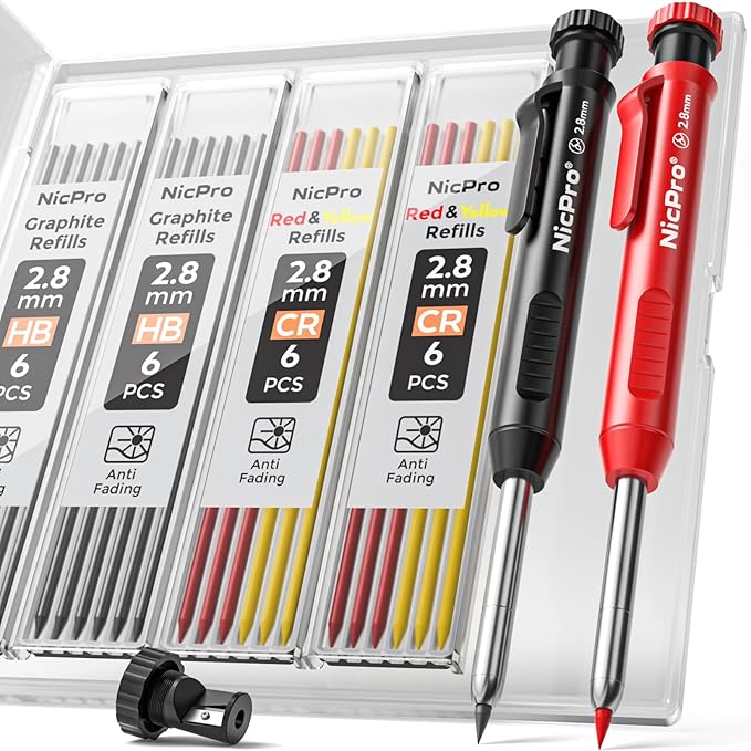 MarkMaster™ Pro Carpenter Pencil Set